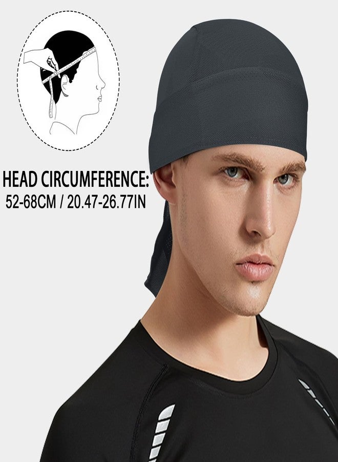 GXCROR Sports Bandanas Cap Skull Caps for Men Breathable Women Skull Cap Helmet Liner - Image 5